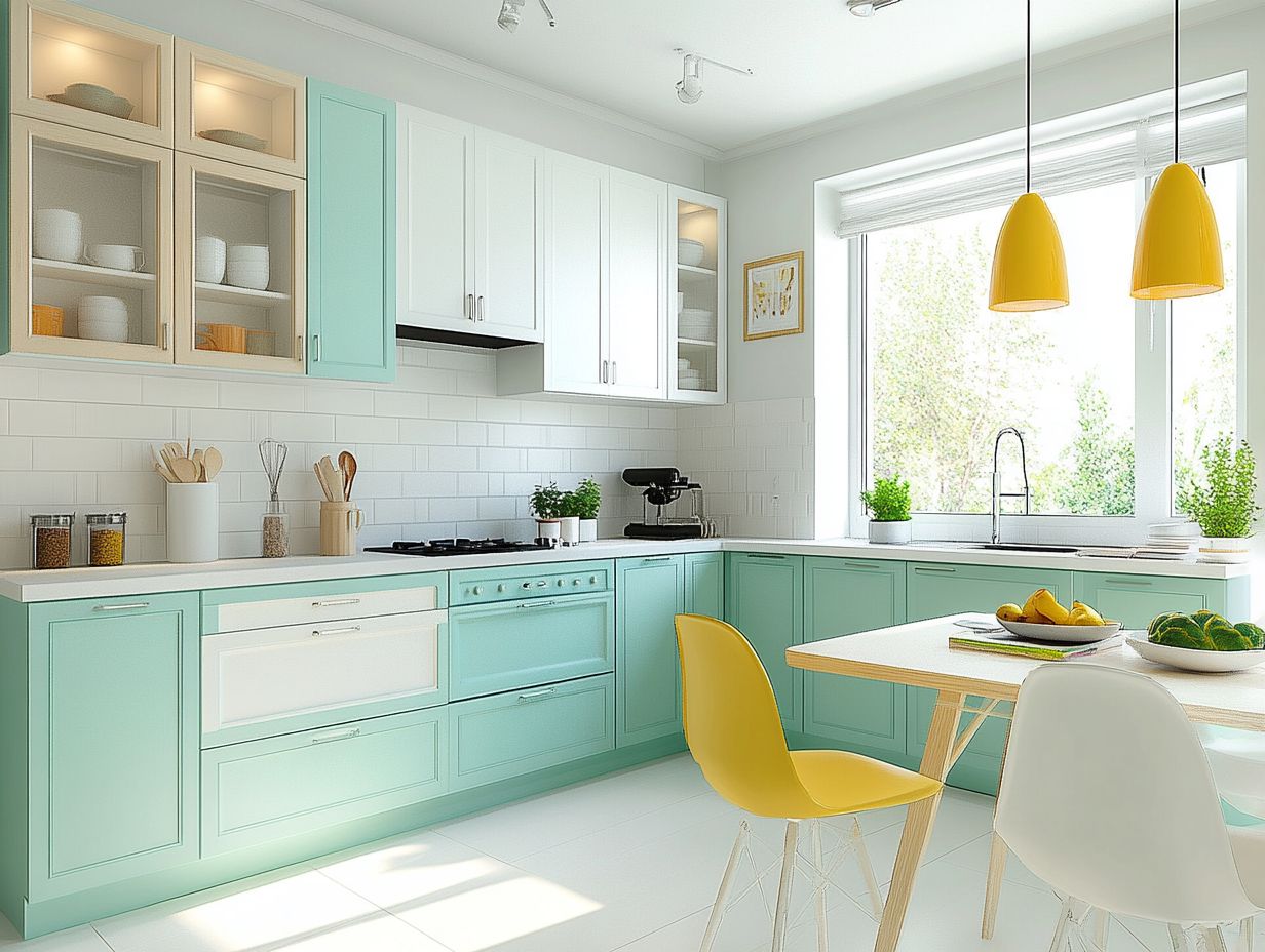 Soft Green Kitchen Cabinets - Brighten Your Space