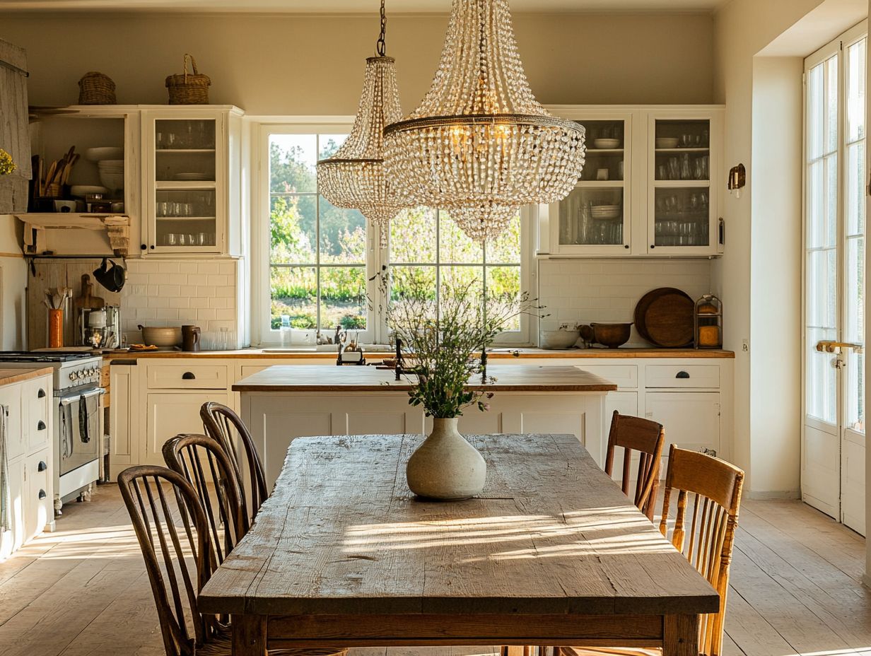 4. Antler Chandeliers