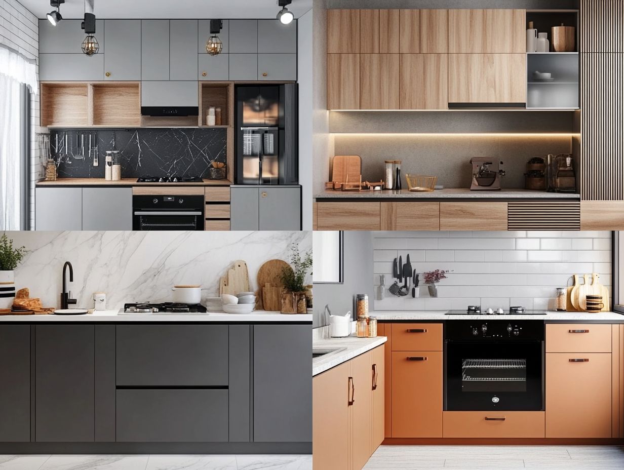 Creative storage solutions for a small kitchen