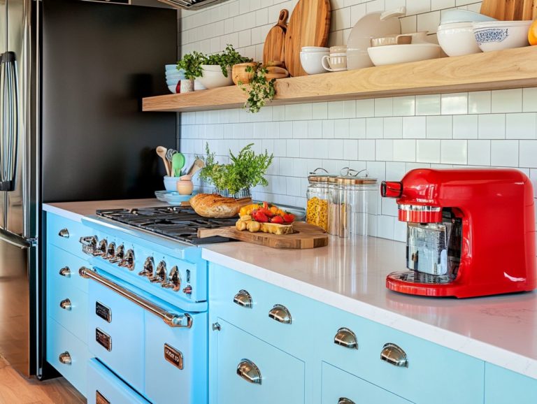 5 Color Trends for Kitchen Appliances This Year