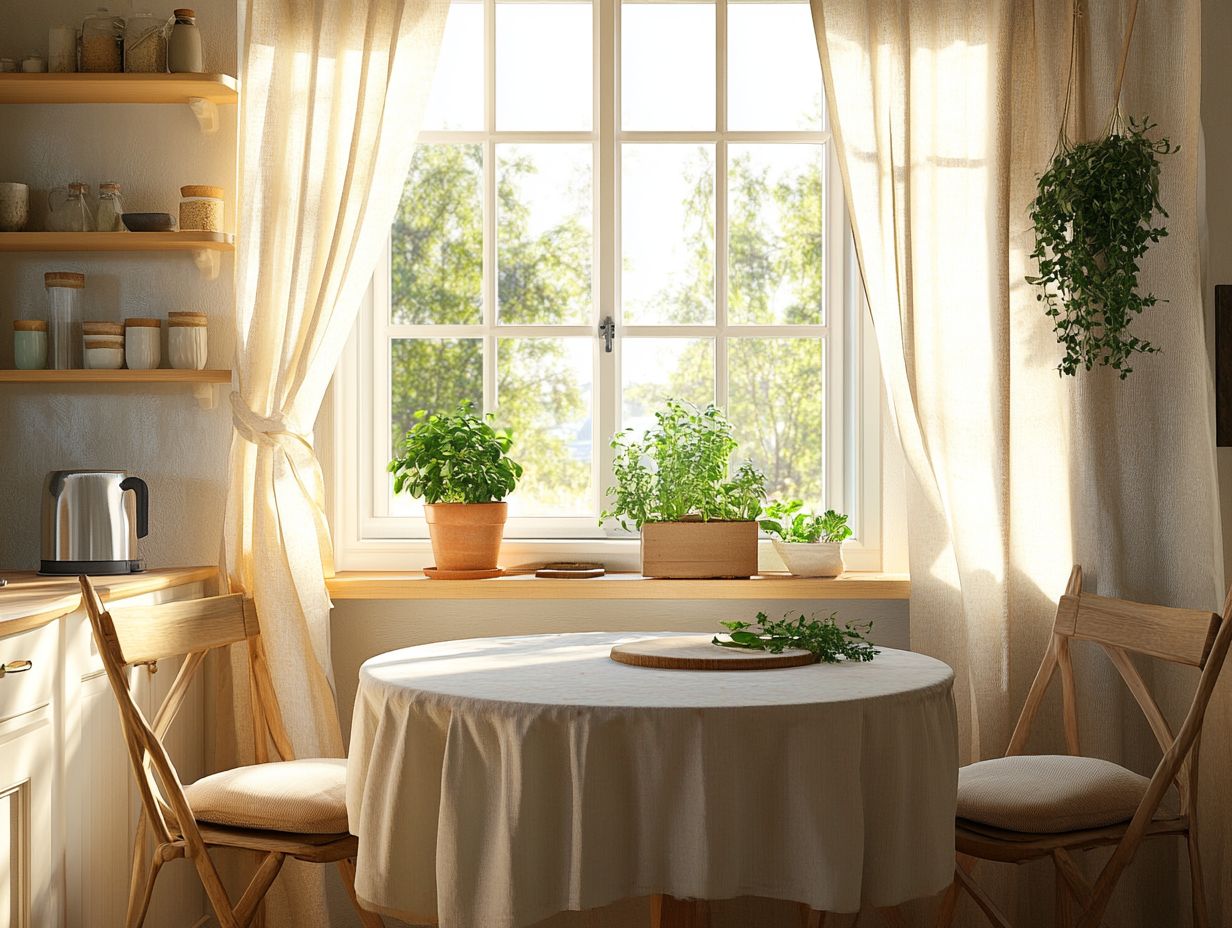 Maximizing Space in a Kitchen Nook