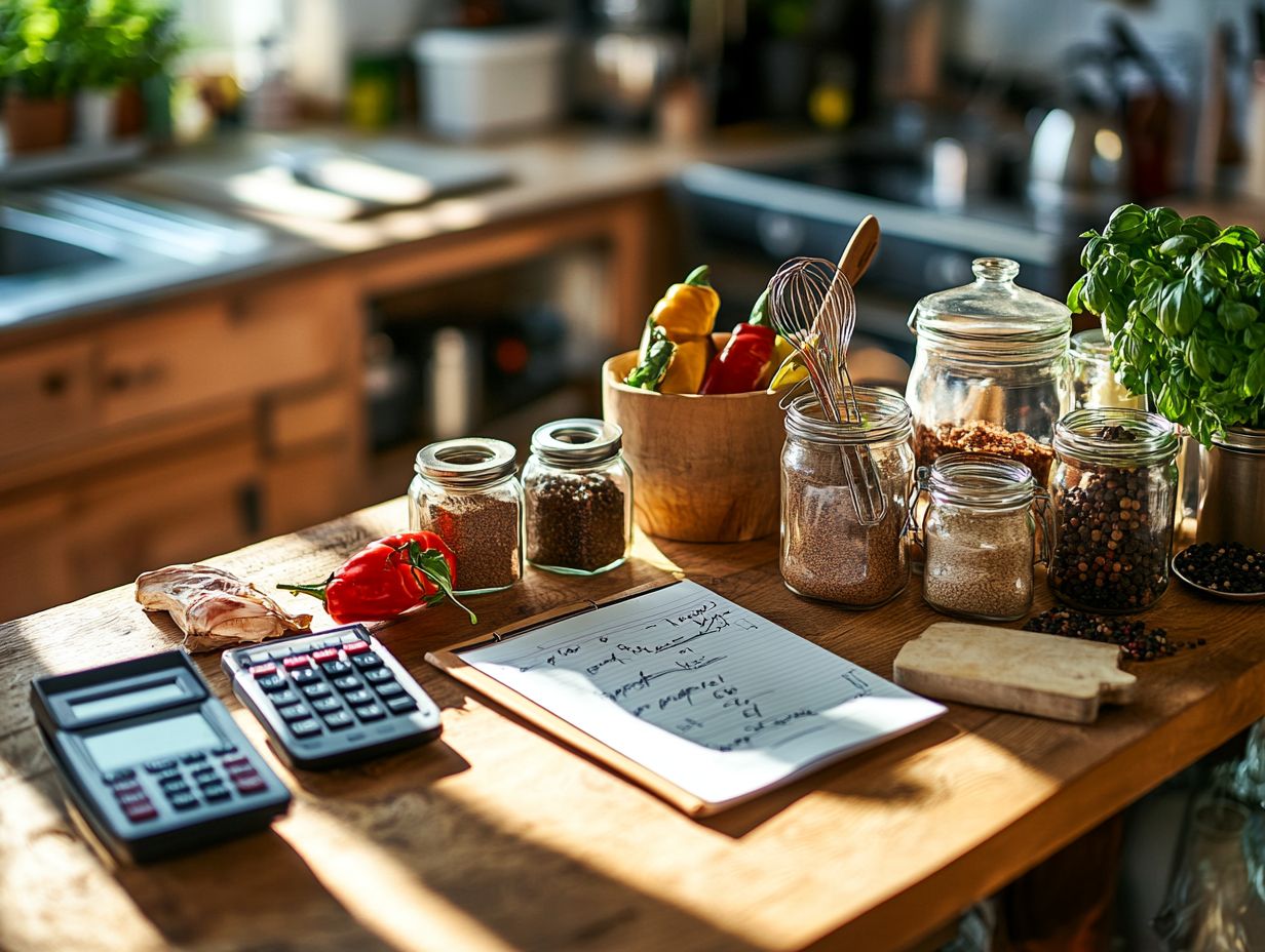 Essential kitchen tools that help save money in cooking.