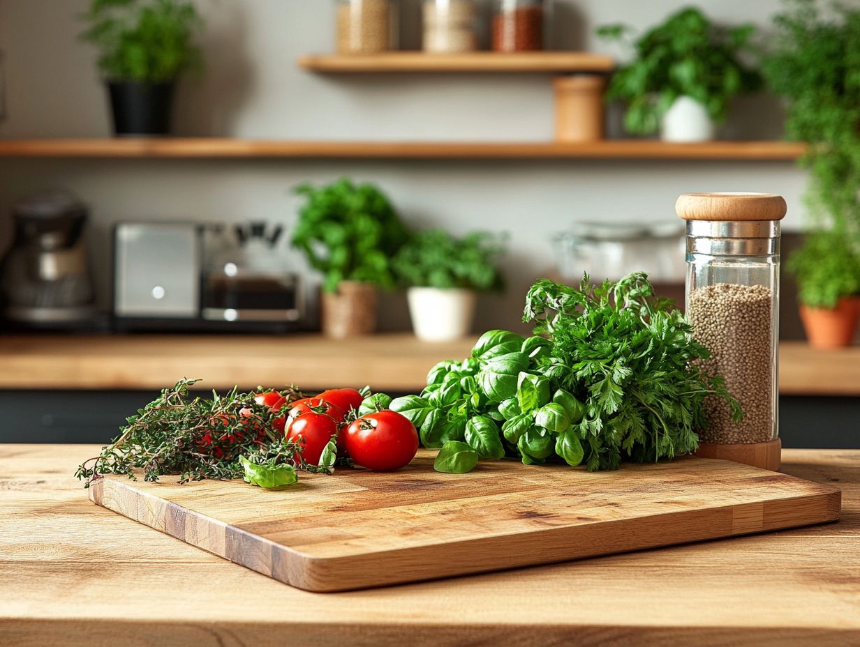 Creative Wall-Mounted Spice Rack Made from Scrap Wood