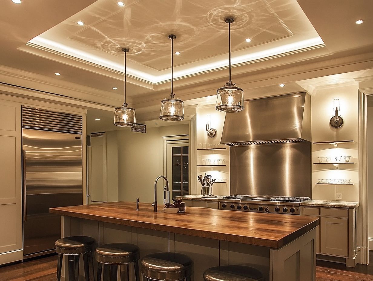 What Are Some Tips for Proper Placement of Kitchen Lighting?