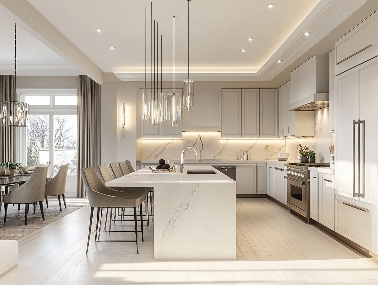 Essential lighting accessories for modern kitchens