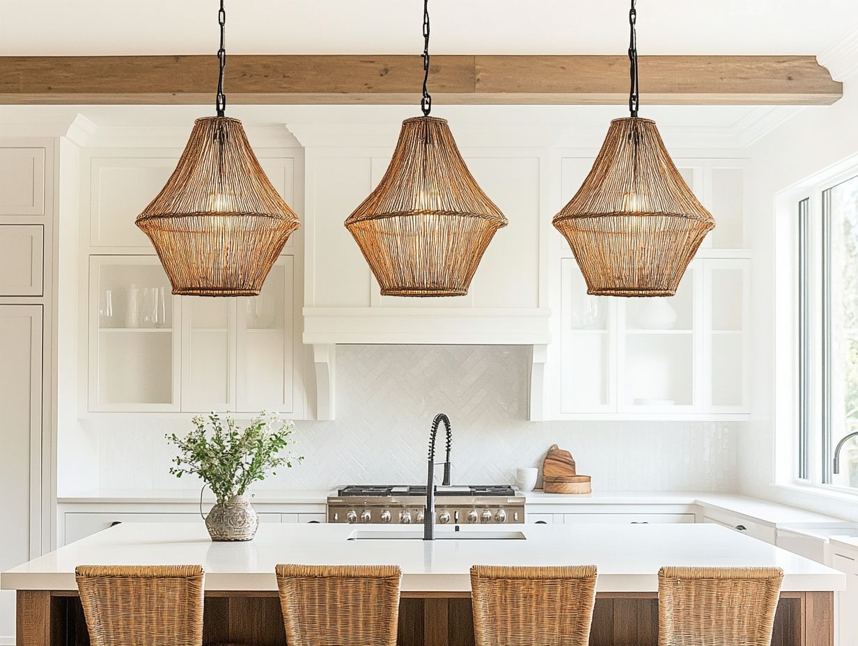 Stunning chandelier options to brighten up your kitchen!