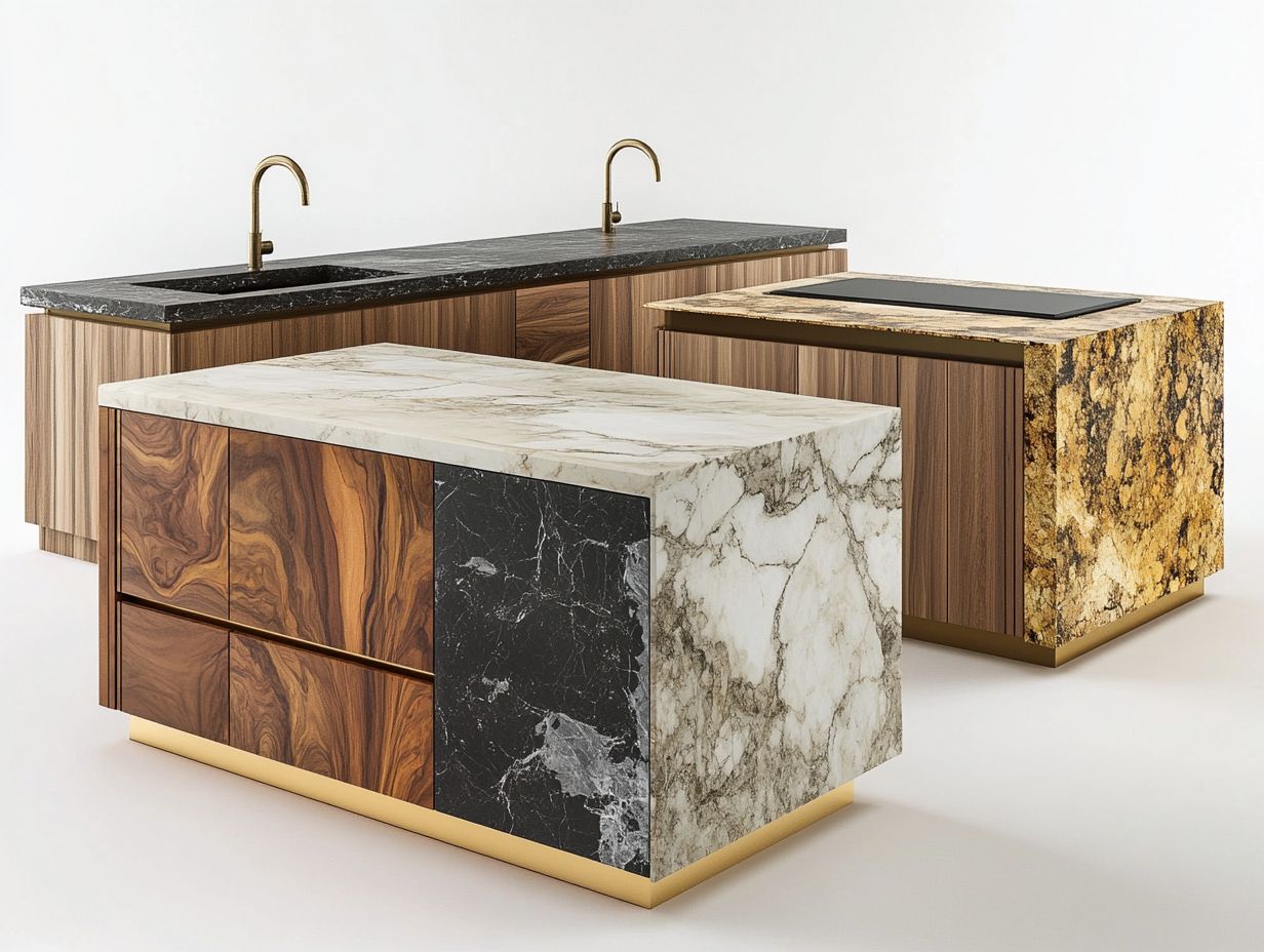 Kitchen Island Features