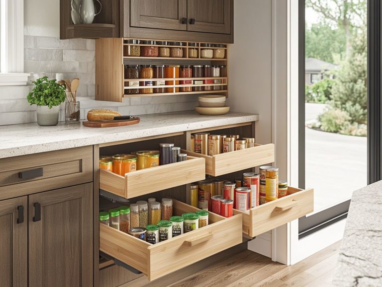 5 Innovative Storage Solutions for Kitchen Cabinets