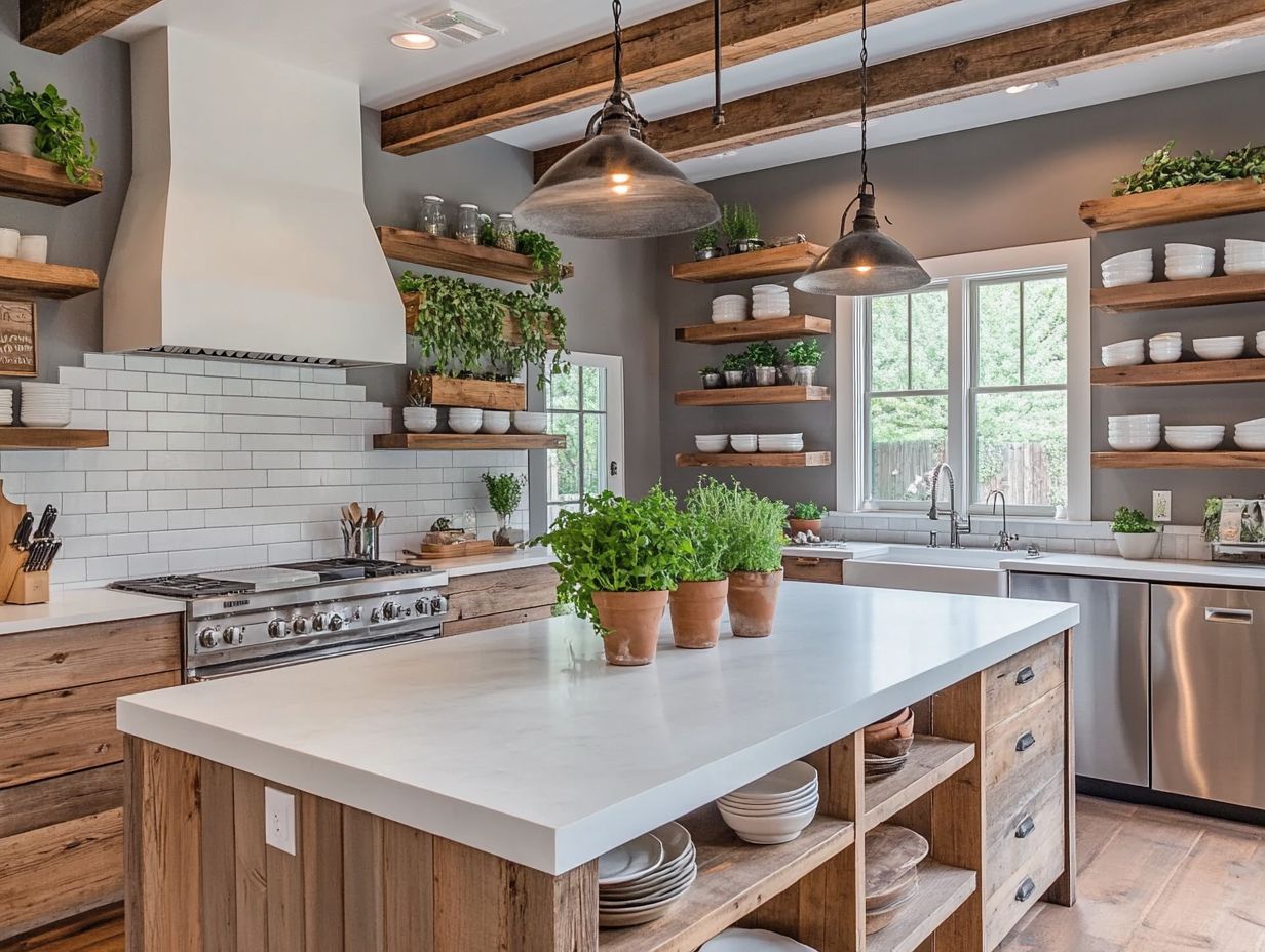 Key Elements of a Modern Farmhouse Kitchen