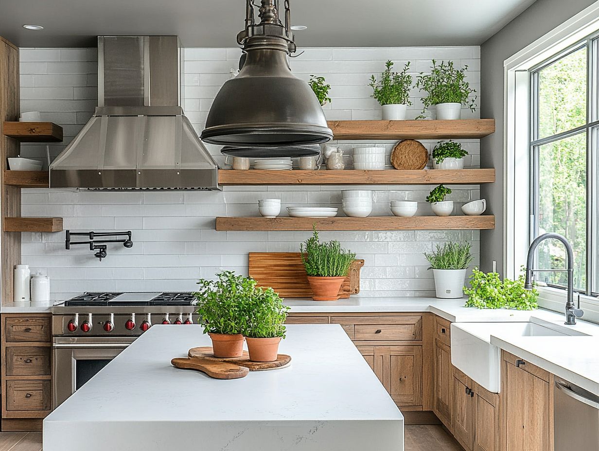 Frequently Asked Questions in a Modern Farmhouse Kitchen