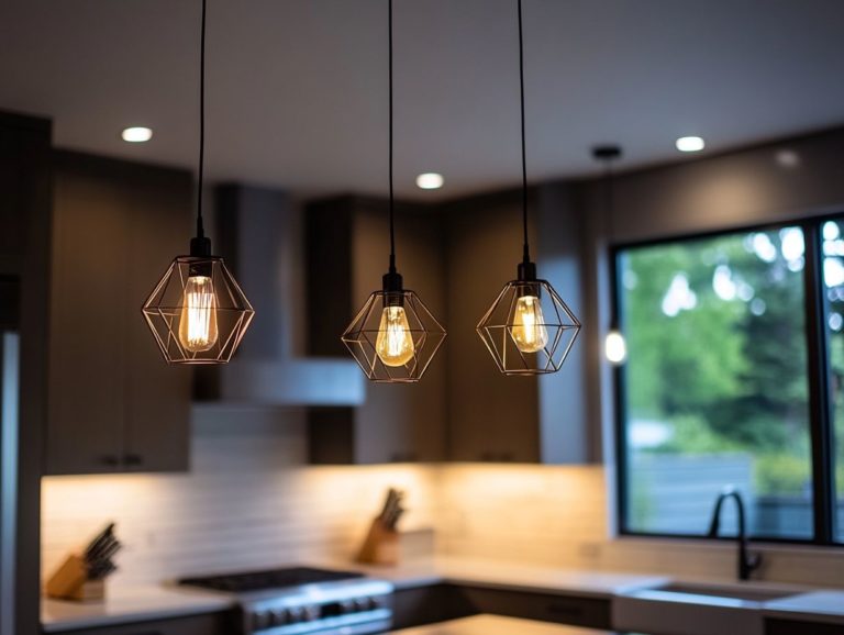 5 Modern Lighting Fixtures to Update Your Kitchen