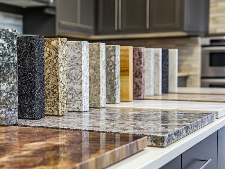 5 Popular Countertop Materials for Family Kitchens