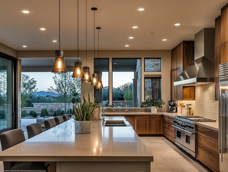 5 Statement Lighting Pieces for Large Kitchens