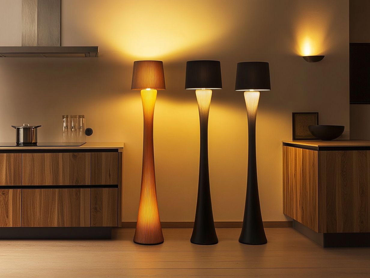 4. Enhance Your Kitchen Decor with These Trendy Floor Lamps