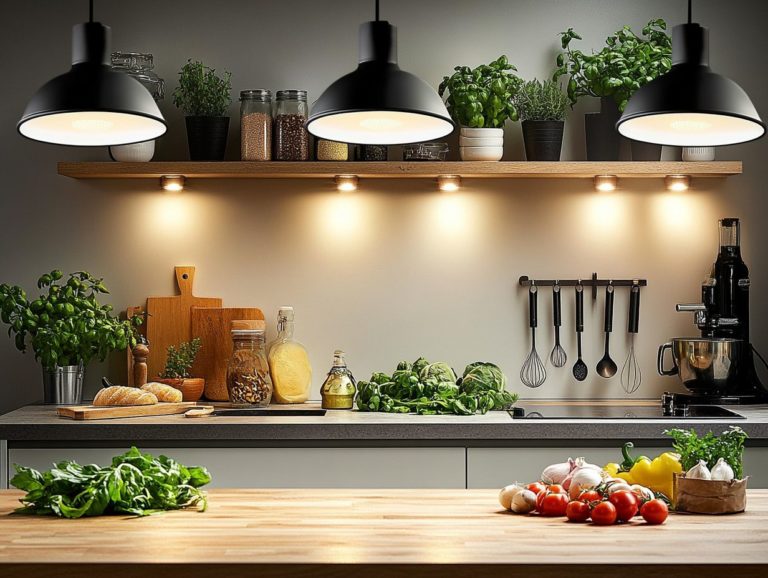 5 Stylish Task Lights for Cooking Areas