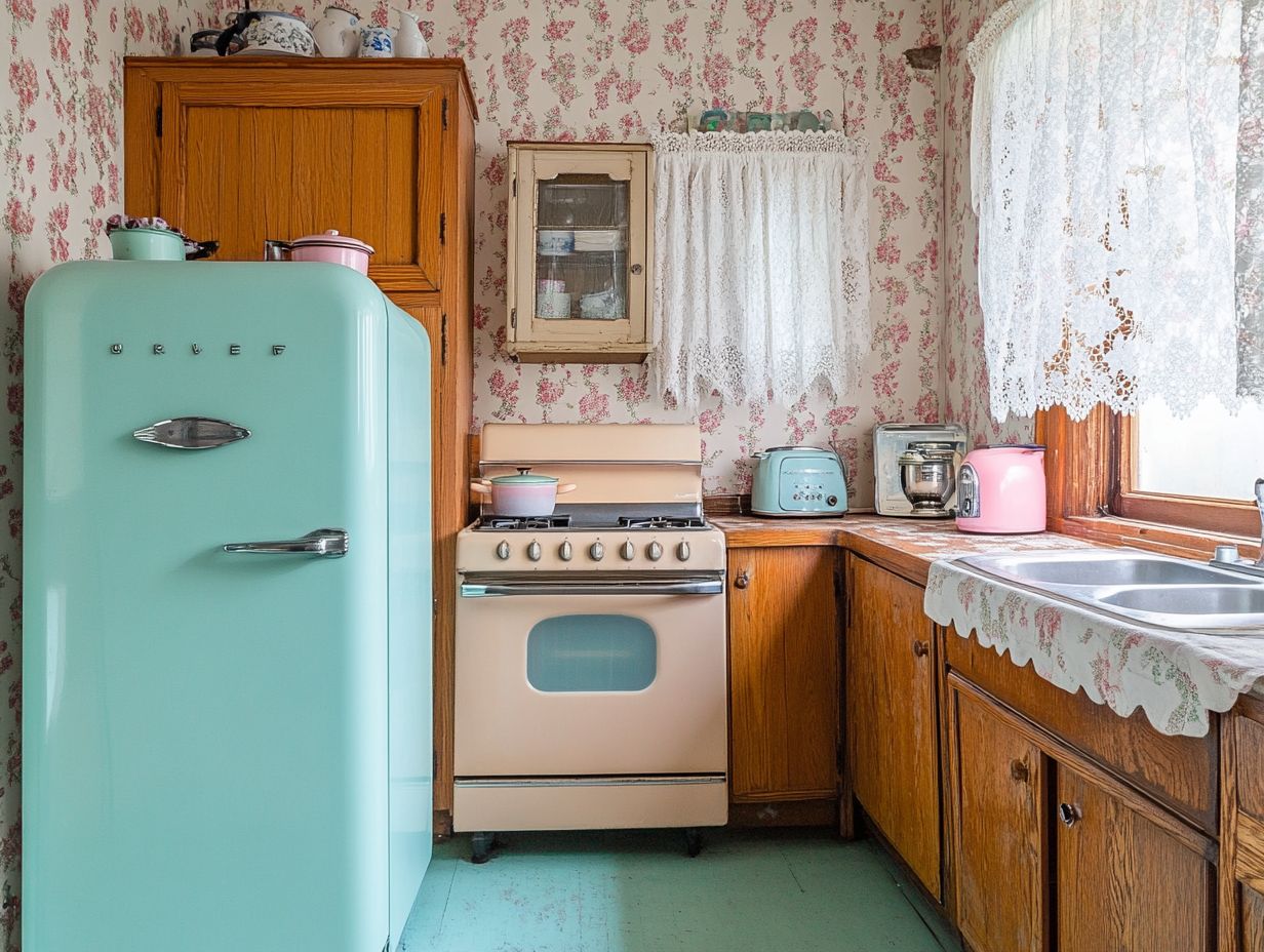 How Can a Modern Kitchen Be Transformed into a Vintage One?