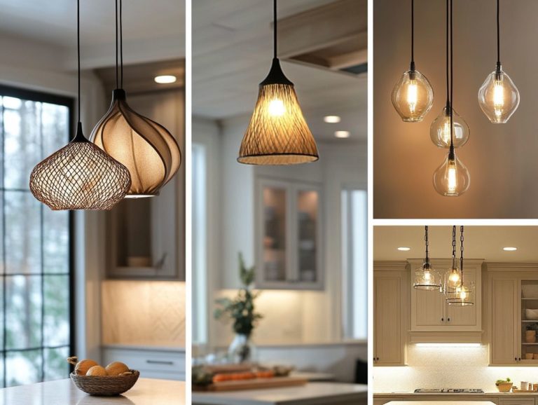 5 Unique Lighting Fixtures for Small Kitchens