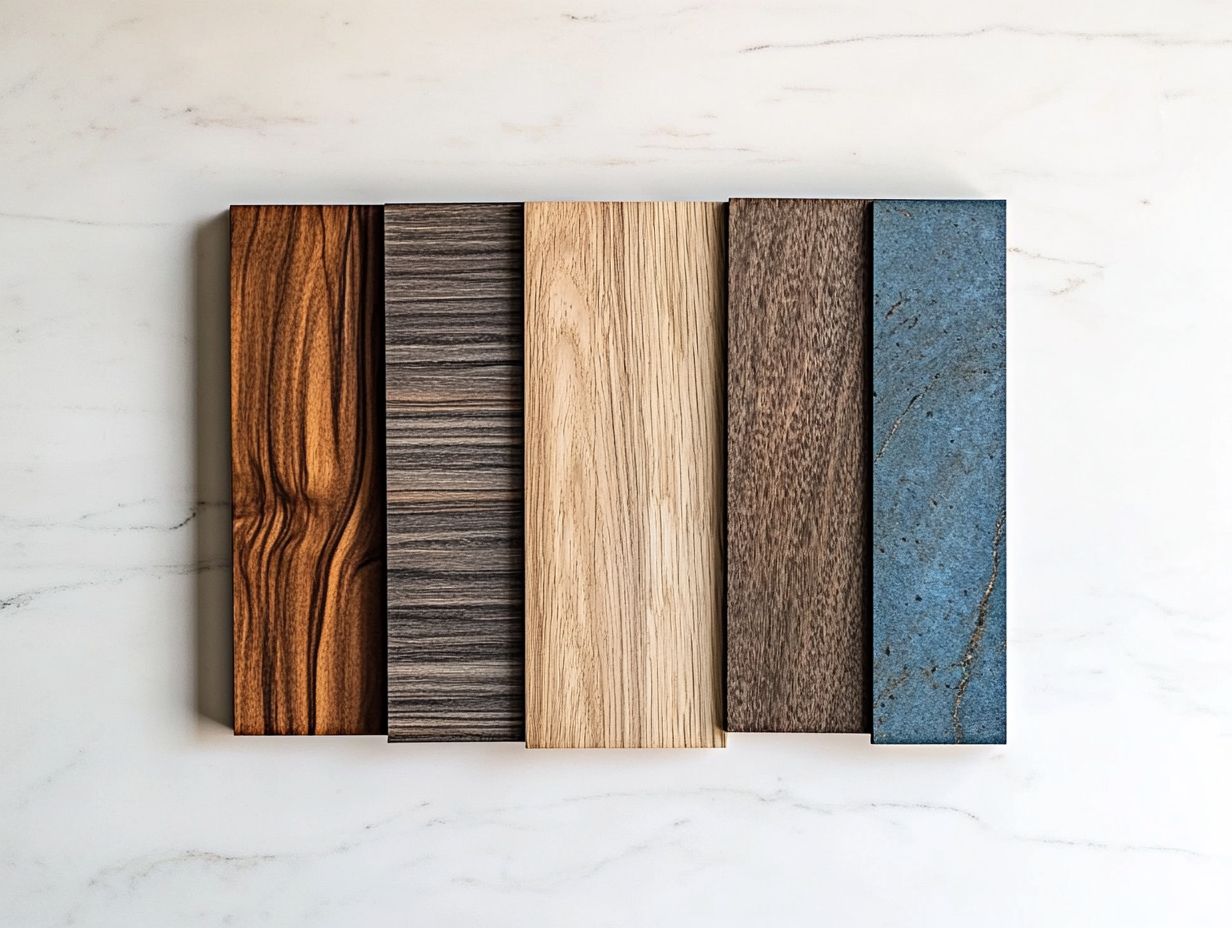 What Are the Different Styles and Finishes Available for These Materials?