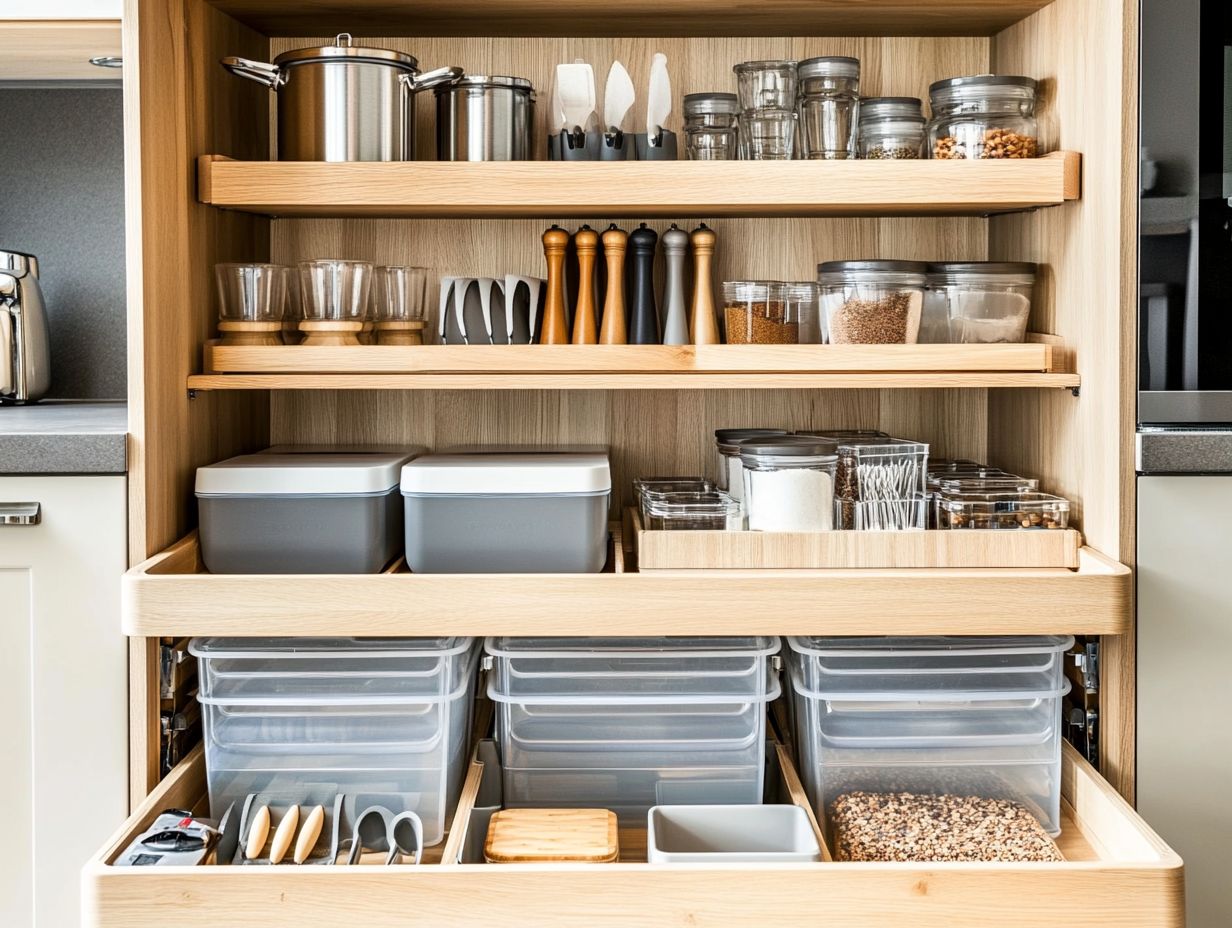 How Can You Determine the Best Organization System for your Cabinets?