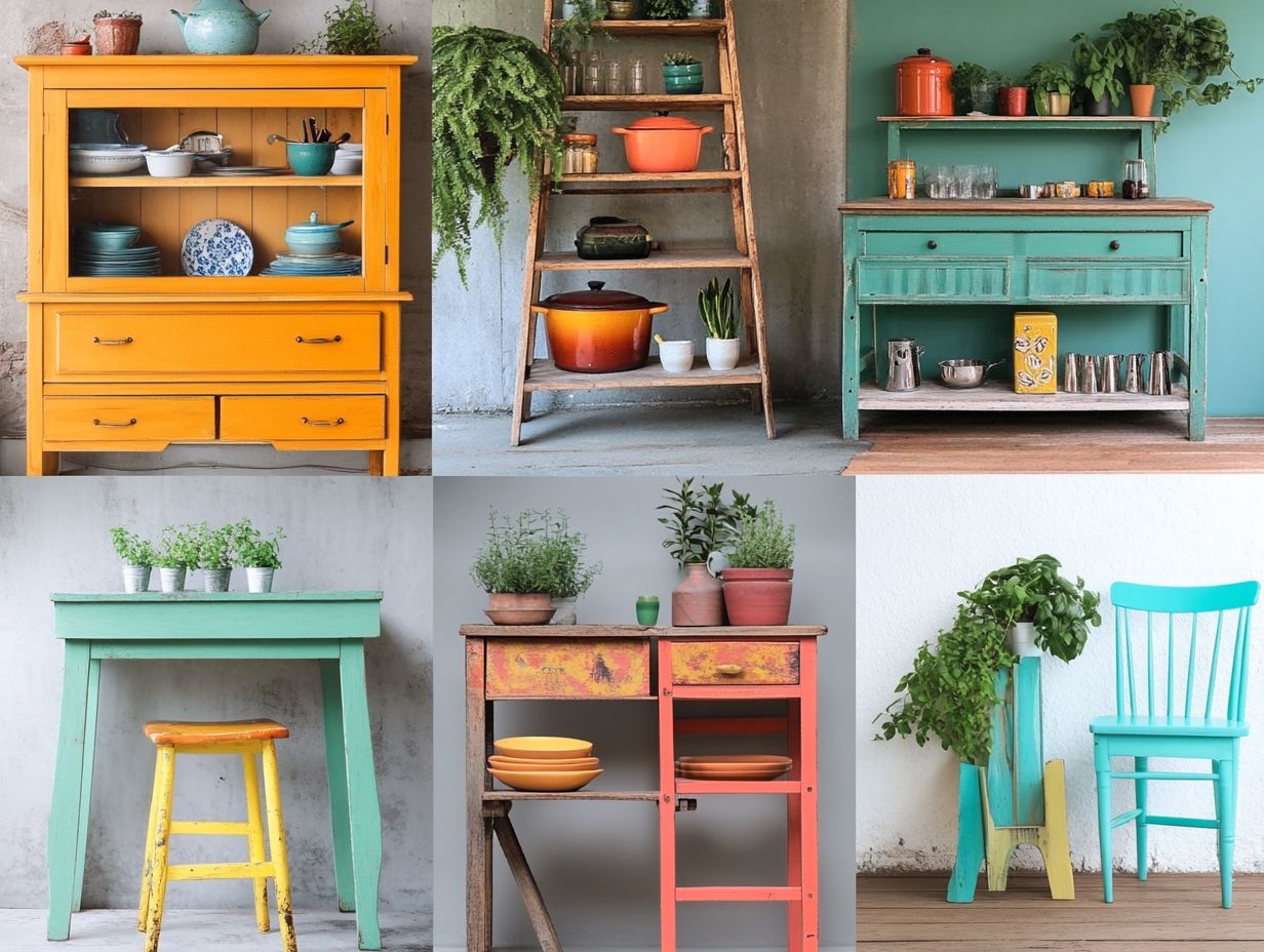 What Are Some Creative Ways to Repurpose Old Kitchen Furniture?