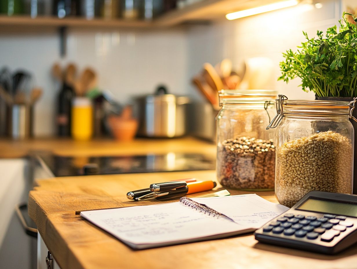 Why is it important to have a kitchen budget?