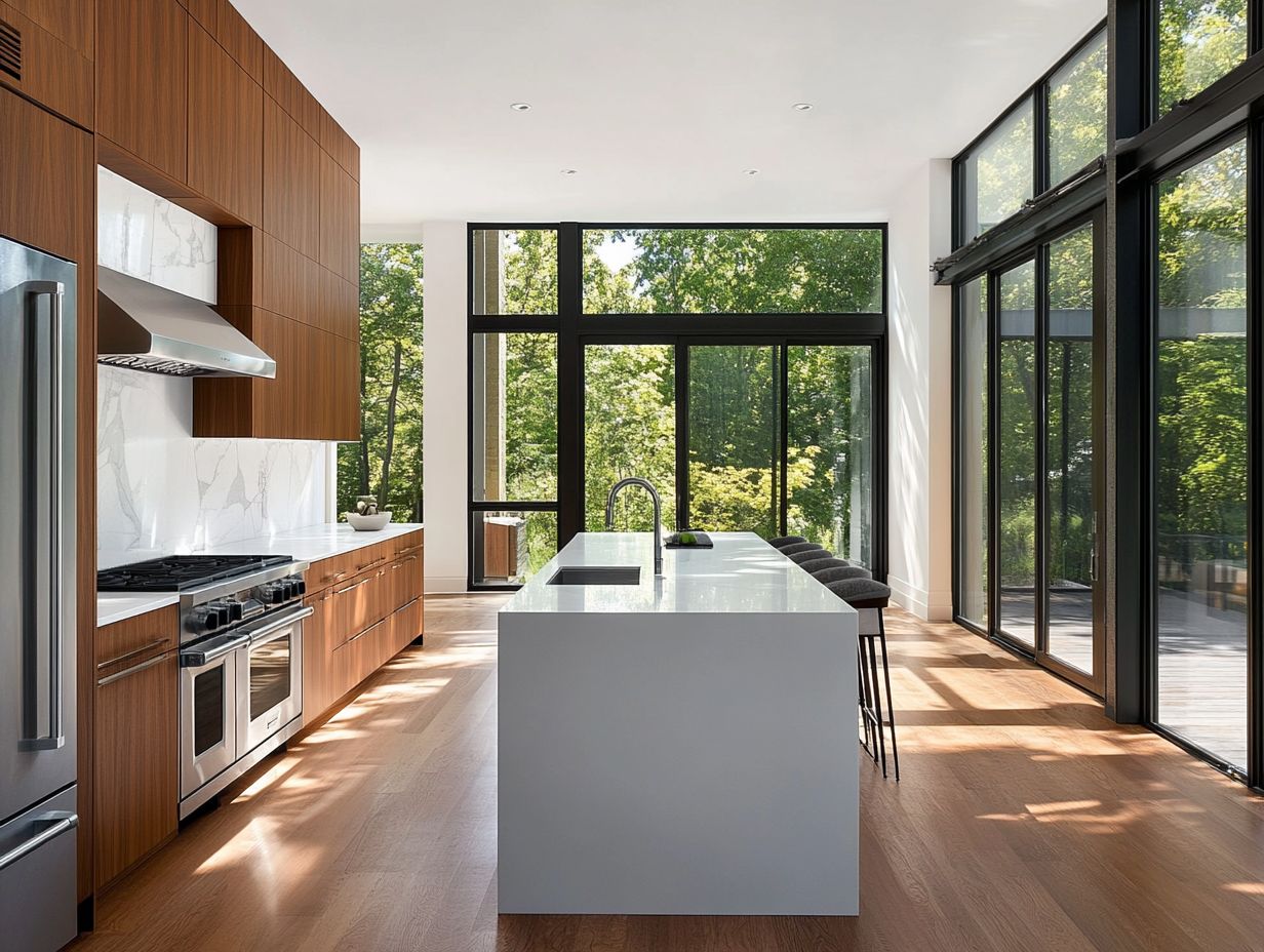 A well-designed kitchen layout enhances functionality and aesthetics