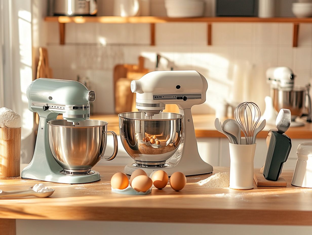 Visual guide to choosing the best kitchen mixer