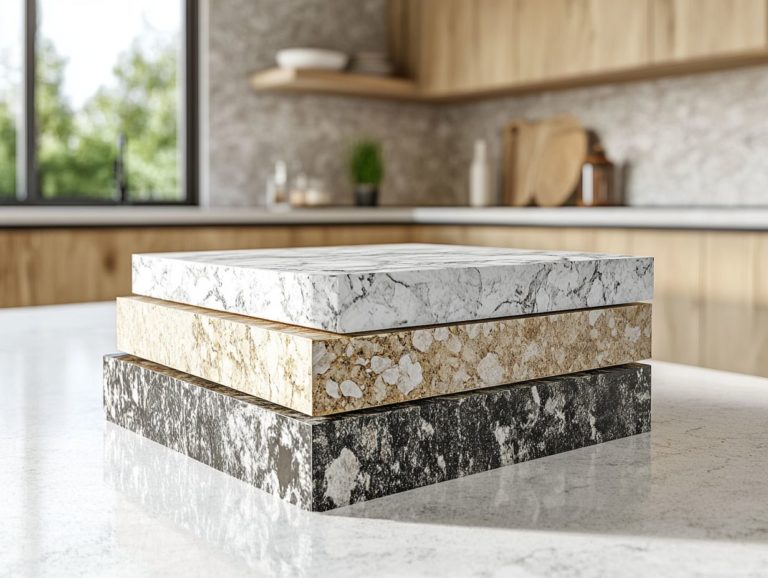 Choosing the Right Countertop Material for Your Kitchen