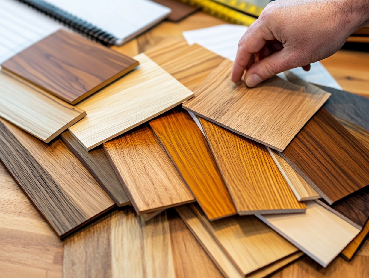 Choosing the right wood species for kitchen cabinets