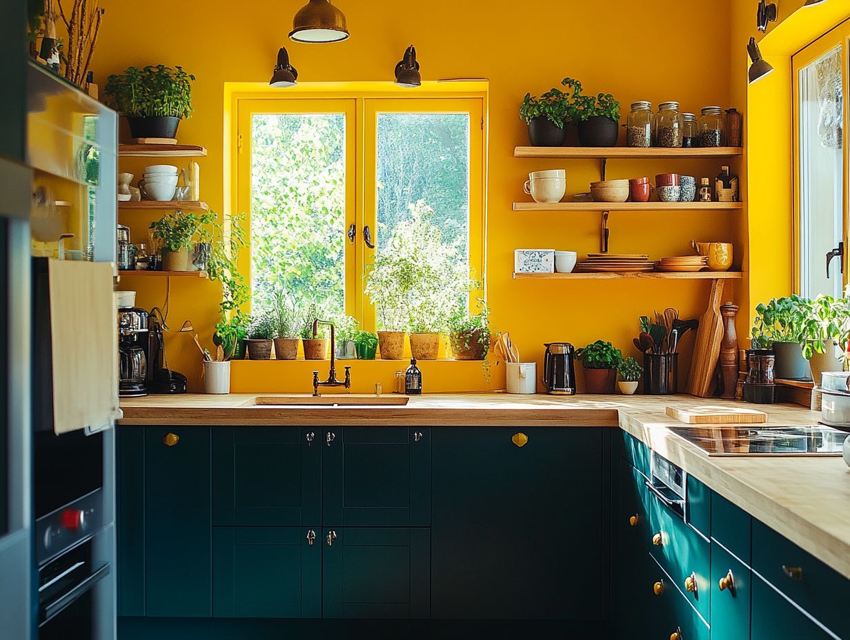 What are the predicted color trends for kitchens in 2024?