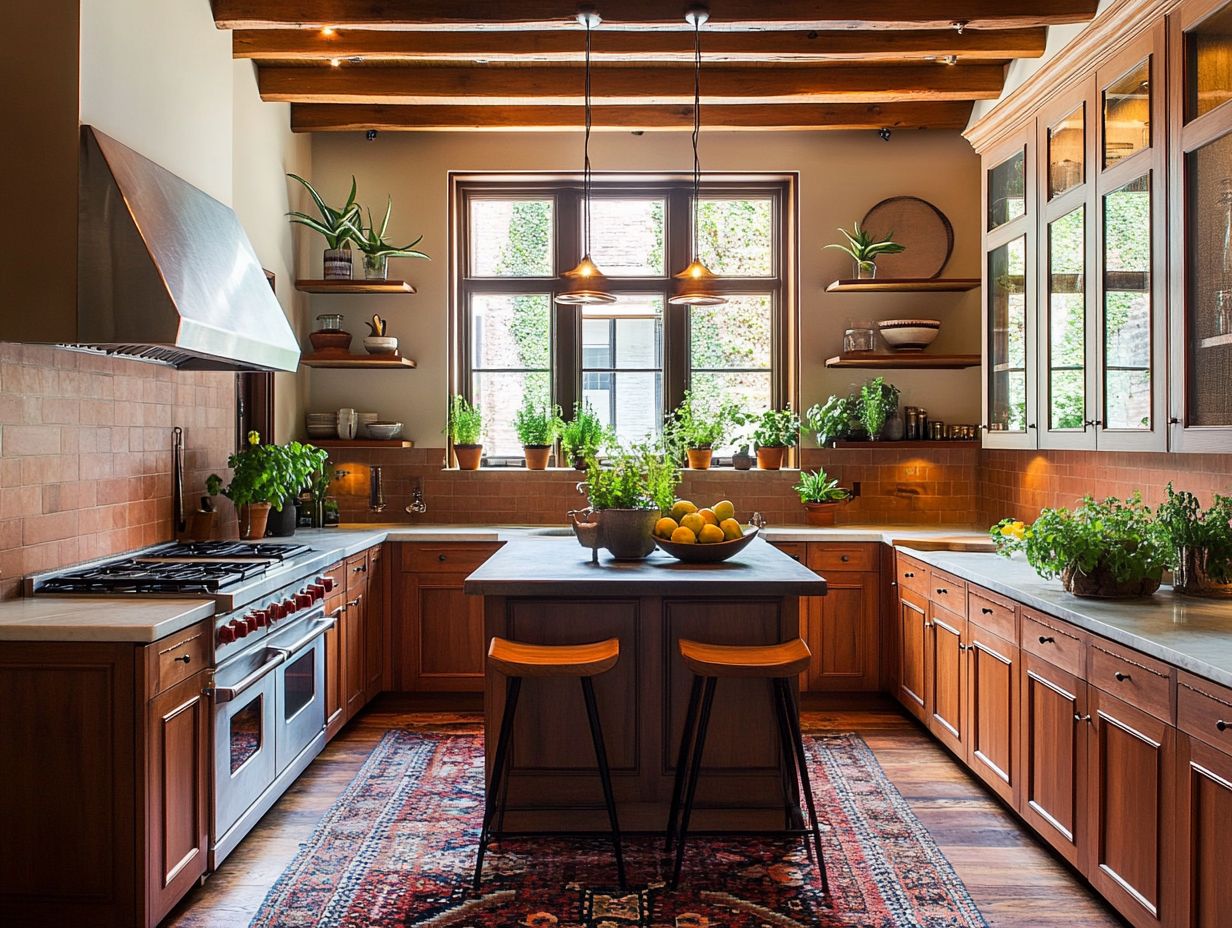 Image showing a cozy kitchen layout