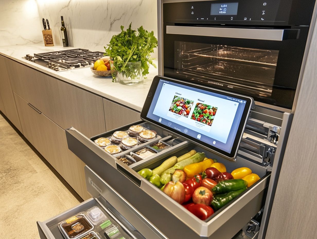 Image illustrating tips for maintaining and upgrading your smart kitchen.