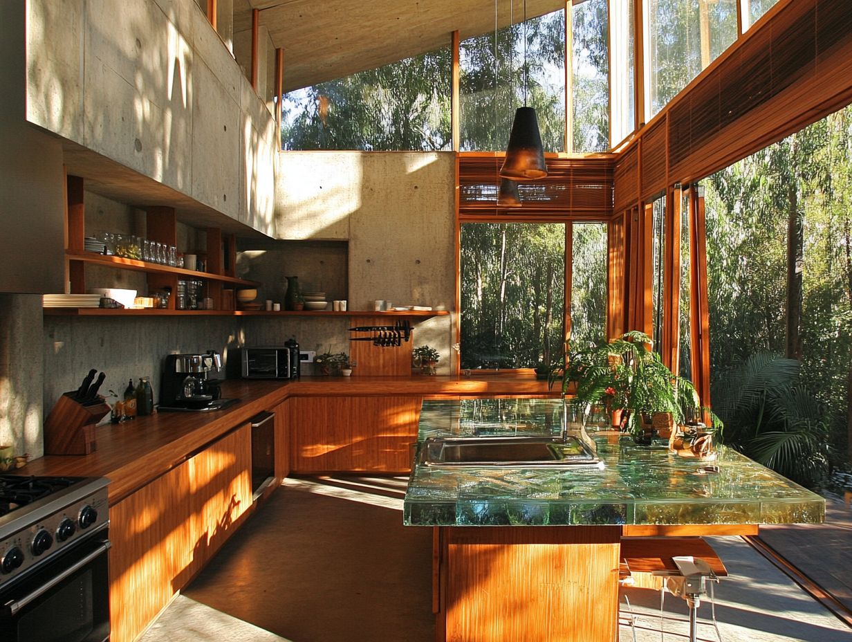 What is a sustainable kitchen design?