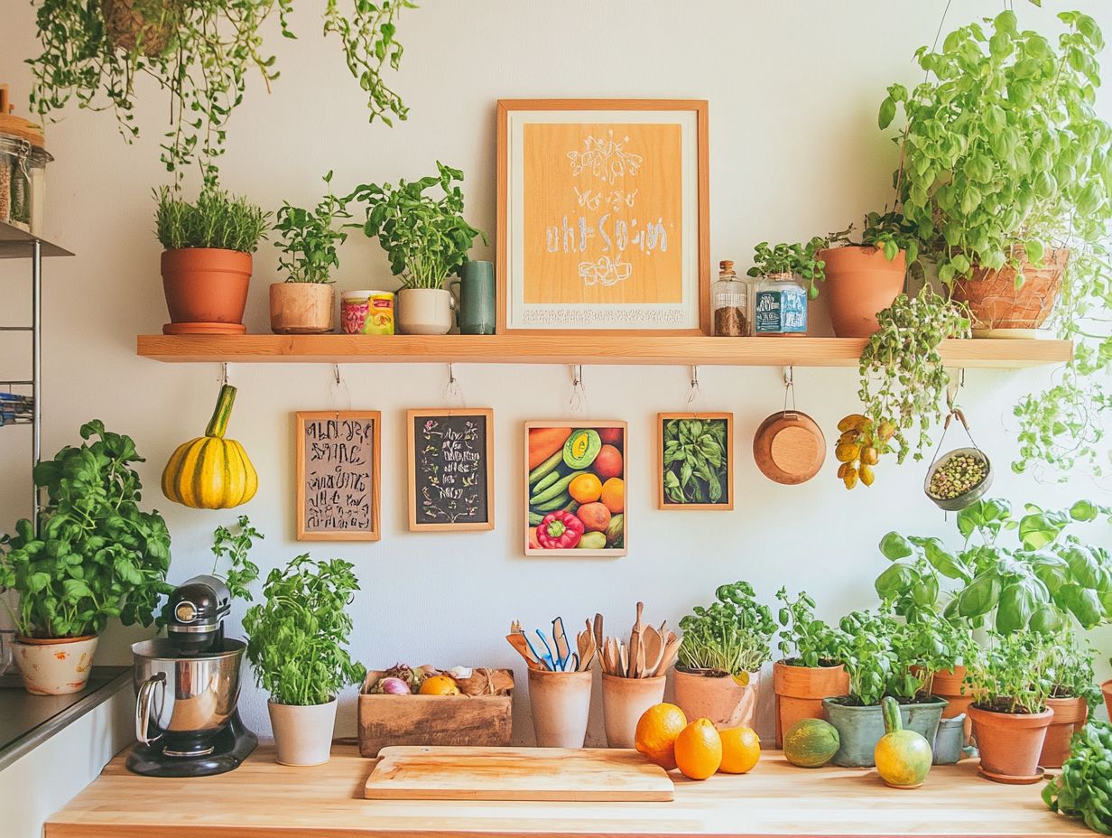 Vintage Kitchen Tools as Wall Art