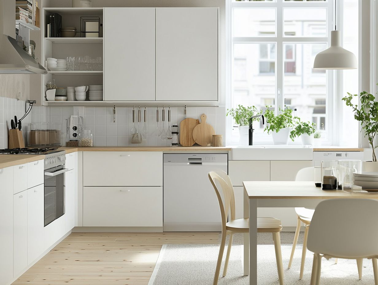 Multi-purpose kitchen features for efficiency