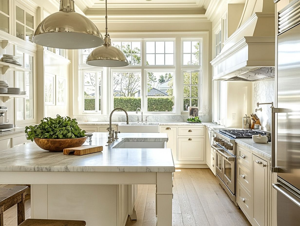 A designer assessing kitchen space and needs for a timeless layout