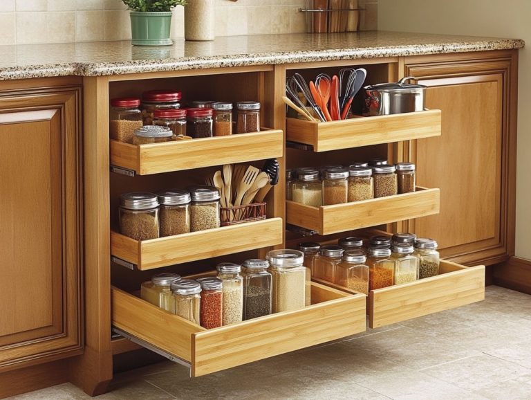 DIY Cabinet Organization Hacks for Your Kitchen