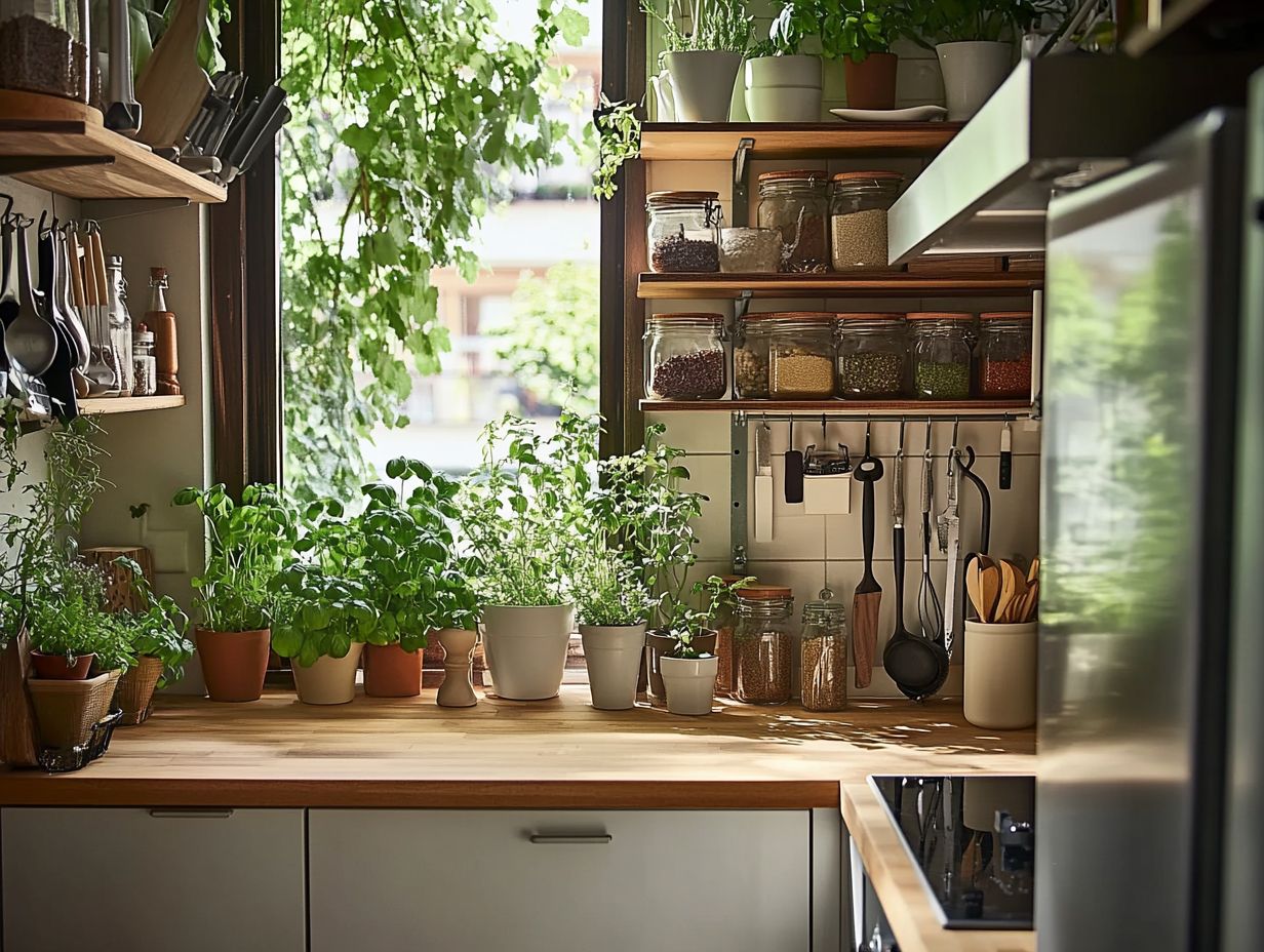 Organizing Kitchen Drawers with Tension Rods