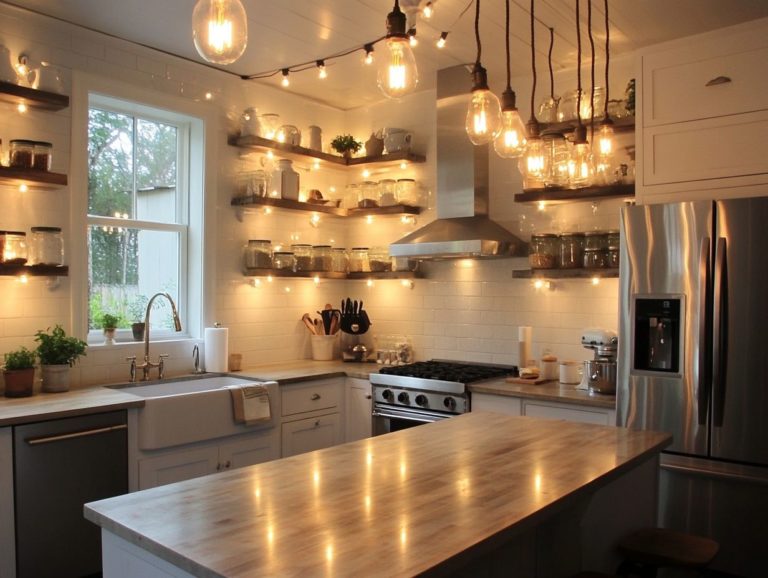 DIY Lighting Solutions to Brighten Your Kitchen