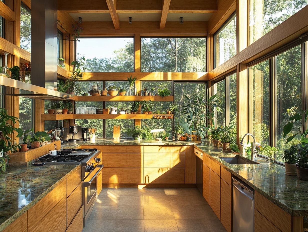 Key Takeaways: Eco-friendly kitchen design benefits