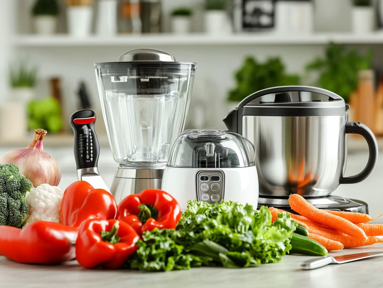 Essential kitchen appliances for meal prep