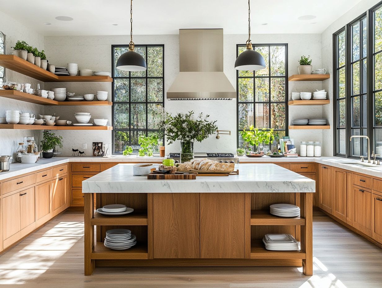 A beautifully designed kitchen with functional cabinetry for families.