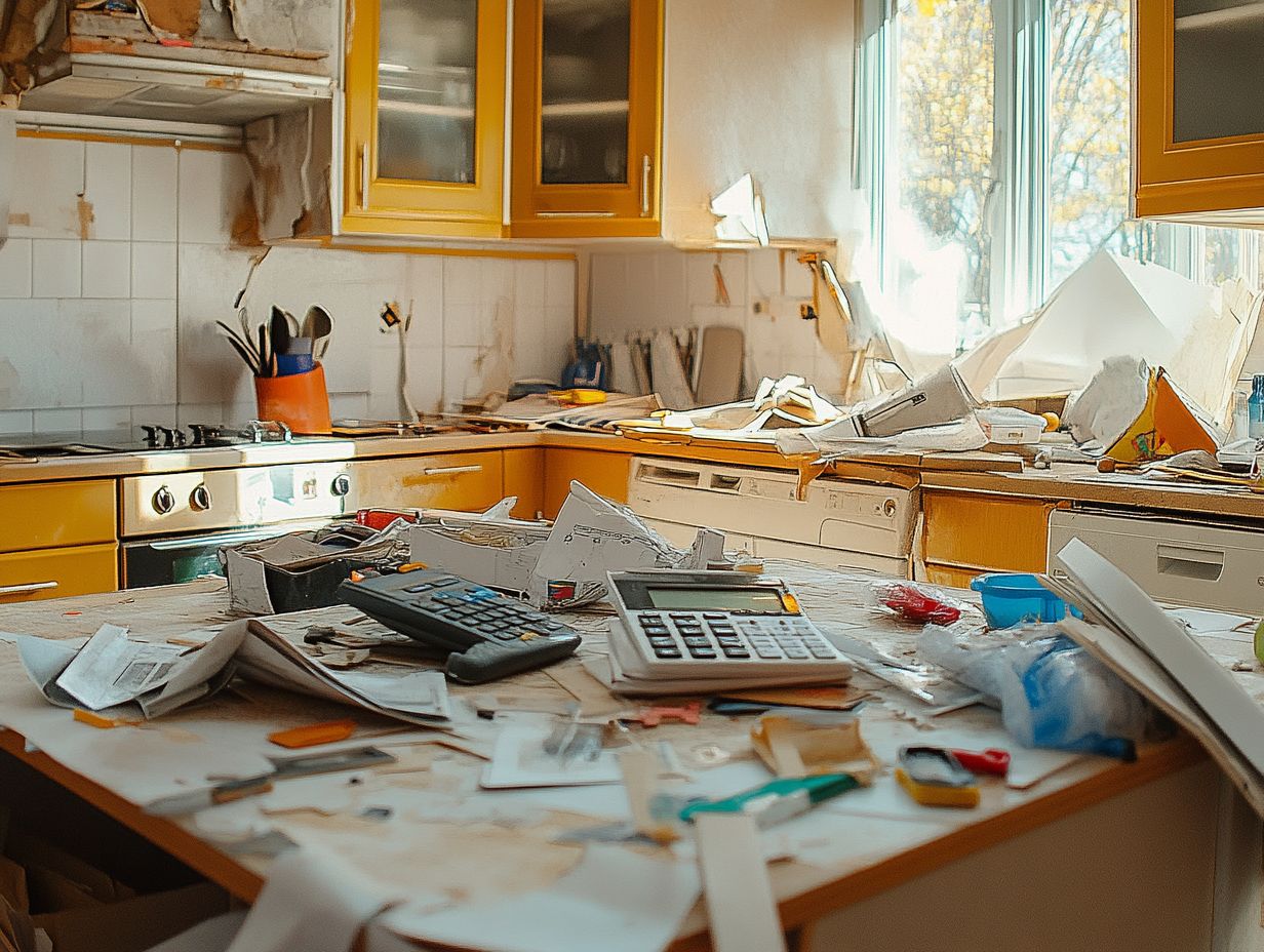 Visual guide to avoiding hidden costs in kitchen remodeling