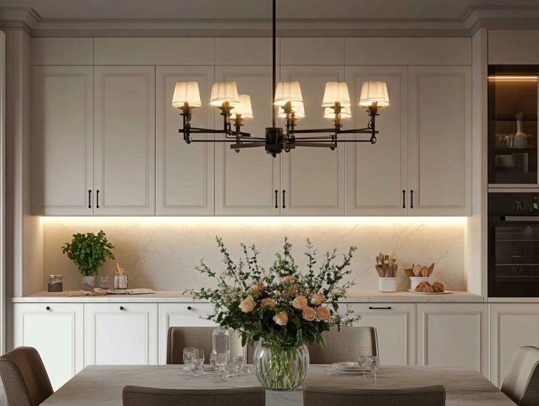 How to Choose the Perfect Chandelier for Your Kitchen