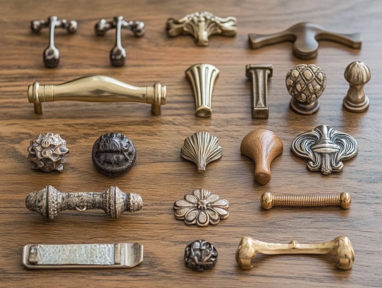 A clean and organized kitchen showcasing well-maintained cabinet pulls.