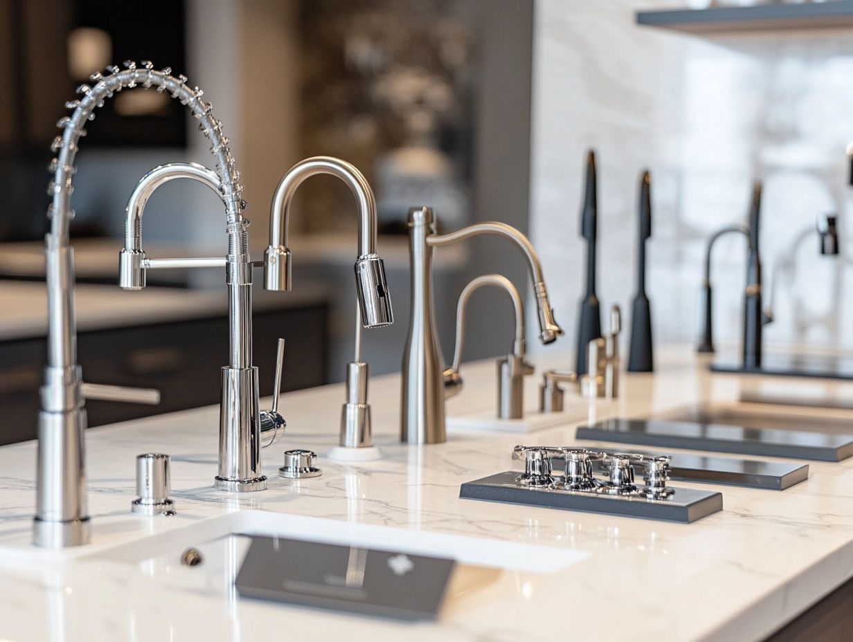 An overview of various kitchen faucet types