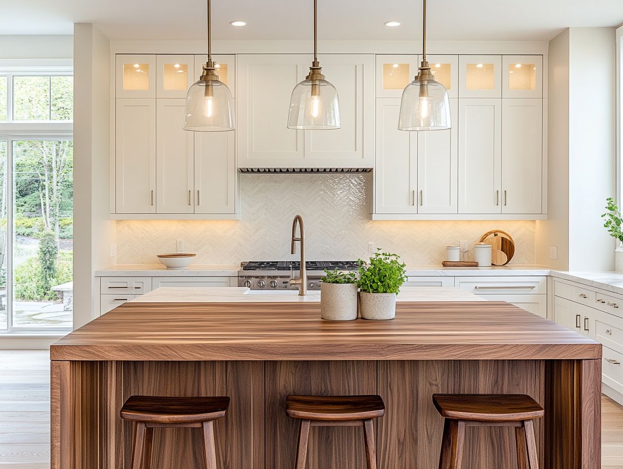 Key Takeaways: Explore how combining different lighting types enhances your kitchen.