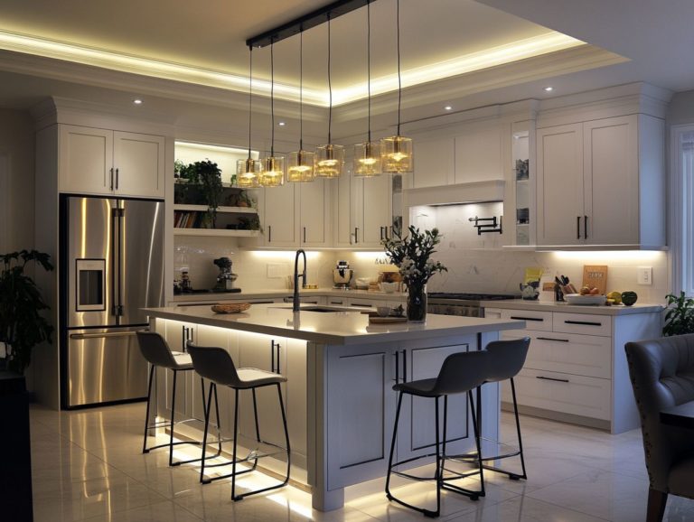 How to Create a Focal Point with Kitchen Lighting