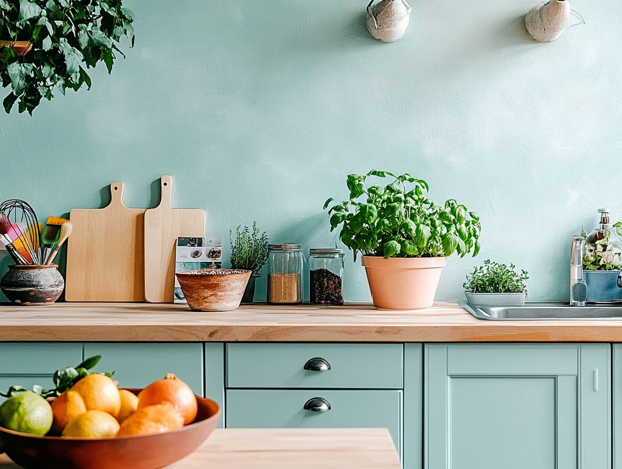 Painting Cabinets and Walls