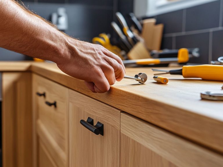 How to Install DIY Kitchen Hardware